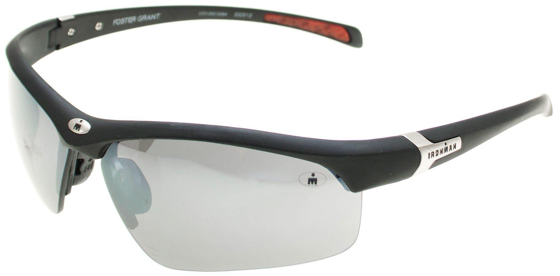 IronMan Sunglasses Ironflex 3 Gray and Orange Lightweight Frames 