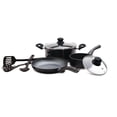 thumbnail image 1 of Starbasix - Non-stick aluminum 8pc cookware set, 1 of 1