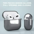 thumbnail image 2 of Valkit Compatible AirPods 3 Case Soft Silicone Clear Airpods 3rd Generation Case with Keychain, 2 of 6