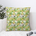 thumbnail image 4 of Yiaed Gnome and Pineapple Print Pillow Covers Super Soft Decorative Square Throw Pillow Covers Case Cushion Covers for Sofa Couch Bedroom Car Decor（No pillow core）-12"x12", 4 of 7