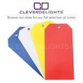 thumbnail image 5 of CodYinFI White Plastic - 4.75" x 2.375" - 100 Pack - Waterproof and Tear-Resistant, 5 of 5
