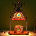 thumbnail image 2 of [Mosaic Turkish Table Lamp] Exquisite Mosaic Handmade Turkish Table Lamp - Adjustable Brightness, Warm Light Source, Bohemian Retro Style - Perfect for Home Decoration and Gift, 2 of 7