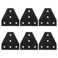 thumbnail image 1 of T Shape Joint Plates Aluminium 6Pcs 2.4X2.4X0.08In, 1 of 8