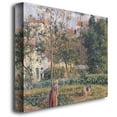 thumbnail image 2 of Trademark Fine Art "Vegetable Garden, Pontoise, 1879" Canvas Art by Camille Pissarro, 2 of 2