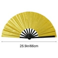 thumbnail image 2 of BiFandian Large Folding Hand Rave Fan for Women/Men, Chinese Japanese Handheld Fans, Perfect for Cooling, Dance, Gift, Drag Queen, Decoration & Wedding, 2 of 5