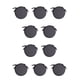 thumbnail image 1 of Billuyoard Cómodo cojín de algodón para silla redonda para bistros, con lazos duraderos para un ajuste seguro, sin decoloración, gris oscuro gris oscuro 10Conjunto, 1 of 6