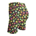 thumbnail image 3 of Aayomet Shorts pour Femmes Shorts Extensibles Shorts de Gym Shorts de Course Shorts d'Exercice (Jaune, L), 3 of 4