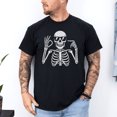 thumbnail image 3 of 67 Skeleton Funny Six Seven Gen Alpha Halloween Meme T-Shirt, Multicolors, Size S-5XL, 3 of 5