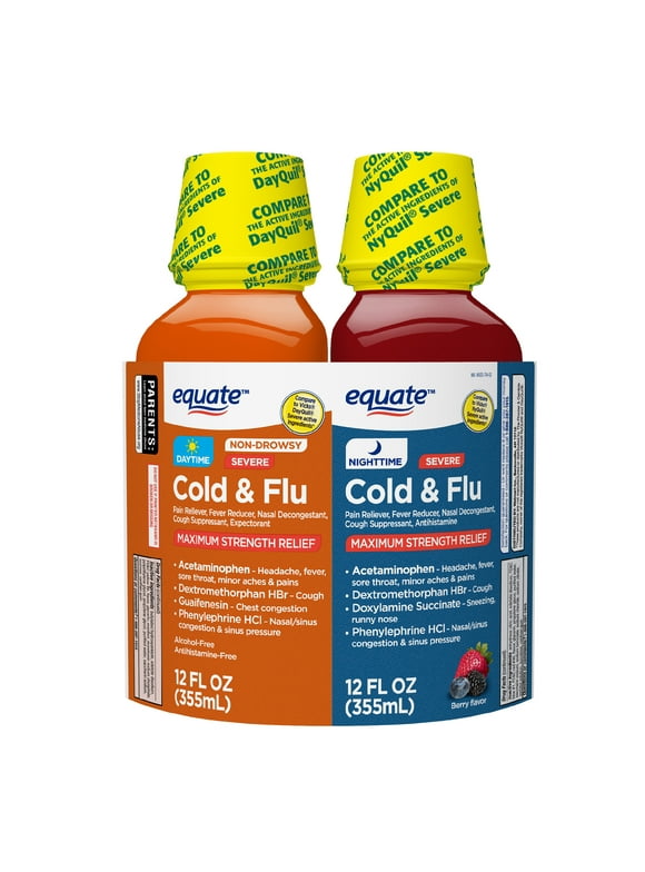 Equate Cough Cold Flu in Cold Cough and Flu