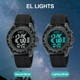 thumbnail image 5 of SKMEI Mens Digital Watch Sports Military Watches Waterproof Outdoor Chronograph Wrist Watches Men Women, 5 of 9