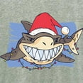 thumbnail image 3 of CafePress - Christmas Shark T Shirt - Women's Nightshirt, 3 of 4