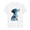 thumbnail image 4 of Qulqfy Womens White Shirts Cute Cartoon Dog Print Shirts Graphic Short Sleeve Women's Puppy Tops XL, 4 of 4