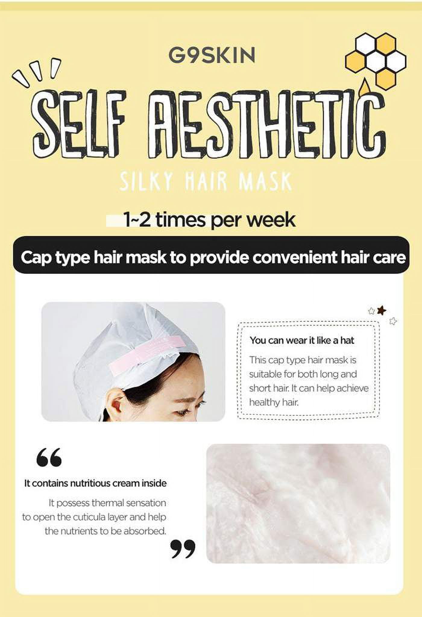 G9 Self aesthetic Silky hair mask 5P