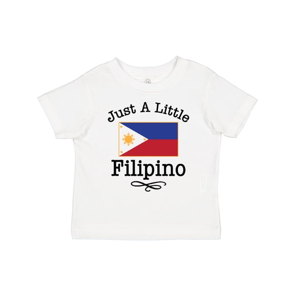 Inktastic Just a Little Filipino Boys or Girls Toddler T-Shirt