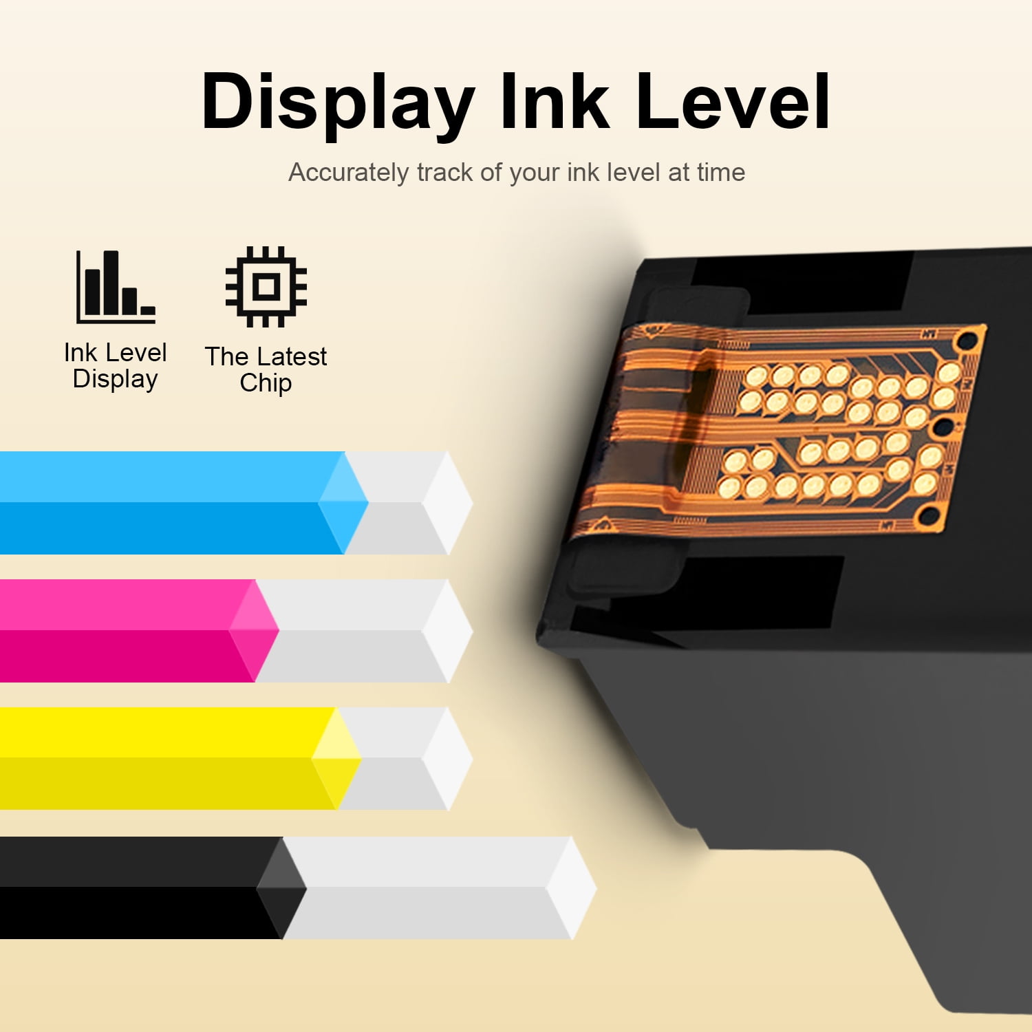61xl Ink Cartridges for Envy 4501 Ink Cartridges for Printers 61 Combo Ink Compatible for Envy 4500 5530 2541 4502 Deskjet 1000 2540 2541 Officejet 4635 4630