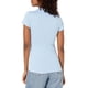 thumbnail image 2 of Camiseta de uniforme IZOD para mujer, manga corta, azul claro, talla XS, 2 of 2