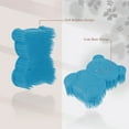 thumbnail image 2 of Unique Bargains Soft Silicone Body Scrubber Sensory Brushes Silicone Loofah Pet Shower Brush Bath Brush Lake Blue, 2 of 7