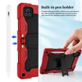 thumbnail image 4 of FIEWESEY Case for Urao X109 Tablet 10.1 Inch Tab Friendly Hybrid Soft Silicone Adjustable Shoulder Strap Built in Kickstand Pen Holder Compatible with Urao X109 10.1" 2026 Model (RedBlack), 4 of 6