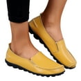 thumbnail image 2 of Sngxgn Women's Casual Flats Shoes, Soft Comfortable Casual Ballet Shoes(Yellow,40), 2 of 7