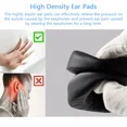 thumbnail image 6 of Universal Oval Replacement Earpads Soft PU Memory Foam Earpad Ear Pads Cushions Earmuff Cover Cups Headphone Repair Parts, 6 of 7