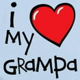 thumbnail image 2 of CafePress - I Love My Grampa Infant Bodysuit - Baby Light Bodysuit, Size Newborn - 24 Months, 2 of 4