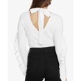thumbnail image 2 of Rachel Roy Womens Ruffle-Sleeve Knit Sweater, White, Small, 2 of 5