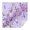 Purple Butterfly Flower-1, variant on Light Blue Butterfly Purple Pattern Square Tablecloth,Waterproof Square Table Cover,Wipeable Spillproof Washable Table Cover for Home Kitchen Party Decor 42"X42"(107x107cm)