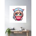 thumbnail image 2 of Compassionate Heart: A Cute Tribute To Registered Nurses Who Dedicate Their Lives To Health And Well-Being Poster Wall Art, Modern Wall Decor, 16x16 UNFRAMED, 2 of 3