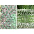 thumbnail image 6 of Privacy Fence Screen Artificial Leaf Stretchable Expandable Home Decor Plant Leaves Garden Fence, 6 of 8