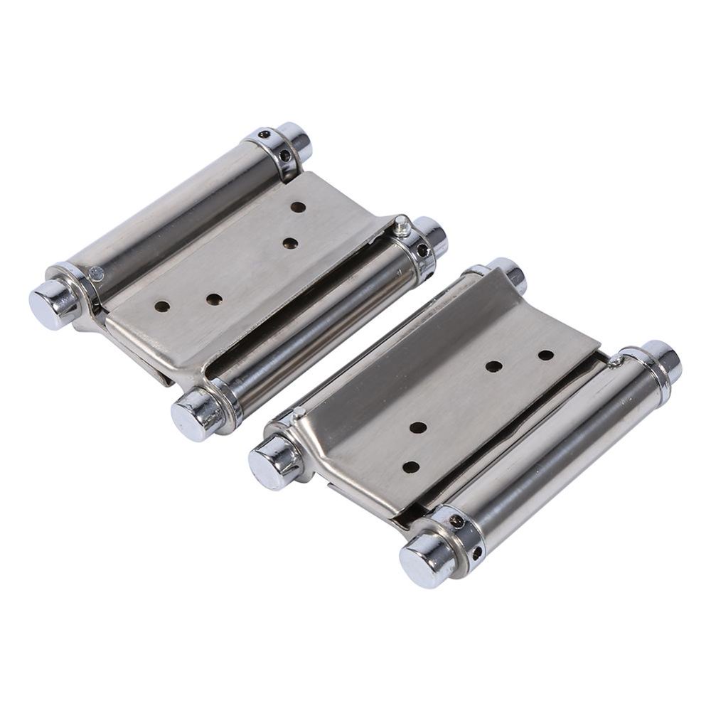 LYUMO 2Pcs 3'' Inch Double Action Spring Hinge Saloon Cafe Door Swing
