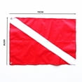 thumbnail image 6 of 2pcs Different Sizes Red Flag Sign, 6 of 8