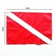 thumbnail image 5 of 2x Banderas de señal de buceo libre de poliéster Boat Banner Zulema  Buceador Abajo Bandera, 5 of 8