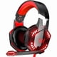 thumbnail image 1 of G2000 gaming headset; surround stereo gaming headphones with noise-canceling microphone; for PS5, PS4, Xbox One, Nintendo Switch, PC, Mac; red., 1 of 5