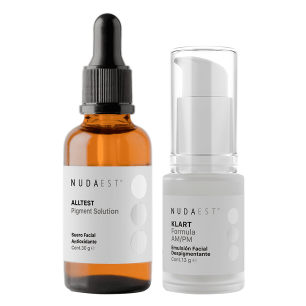 SET TRATAMIENTO INTENSIVO MANCHAS DIFÍCILES VITAMINA C, ARBUTINA, VITAMINA P NUDA EST Desvanece & Aclara