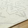 thumbnail image 5 of Hauteloom Celia Wool Living Room, Bedroom Area Rug - Ivory, Gray - 8'10" x 12', 5 of 6