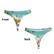 thumbnail image 3 of Fotbe Coastal Palm Beach Tanga Sin Costuras para Mujer con Estampado – Panties Invisibles, Transpirables y Cómodos para Uso Diario-Large, 3 of 6