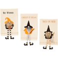 thumbnail image 2 of Mud Pie Halloween Dangle Gnome Towel (Trick or Treat), 2 of 2