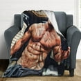 thumbnail image 4 of Cool Alan Ritchson Blanket Ultra Soft Flannel Fleece Blanket Stylish Bedroom Living Room Sofa Warm Blanket All Season Use 40""*50"" （100 * 130cm）, 4 of 6