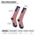 thumbnail image 3 of America Mexican Flag Knee High Socks for Women Long Leg Warmers Socks, 3 of 7