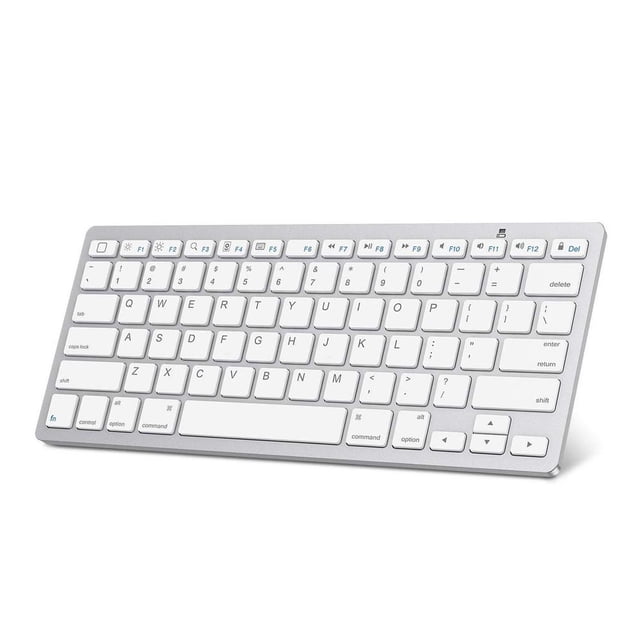Teclado bluetooth inalambrico Gadgets and fun Plateado