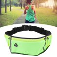 thumbnail image 4 of Sac de Taille Sport, Matériau Nylon Résistant à l'Usure Sac de Taille pour Casque Design Trou pour Cyclisme pour Randonnée pour Course Vert, 4 of 8