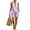 Purple #26, variant on WULMLEO Women's 2 Piece Sets Outfits Plaid Sleeveless V Neck Tank Top Shorts Sets Casual Loose Fit Summer Beach Vacation Set Yellow L