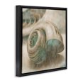 thumbnail image 2 of Stupell Industries Traditional Centered Shark Eye Seashell Black Floating Frame Canvas Art, 18 x 18, by Ziwei Li, 2 of 7
