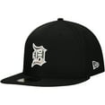 thumbnail image 3 of Men's New Era Black Detroit Tigers Troop Chant Camo Undervisor 59FIFTY Fitted Hat, 3 of 6