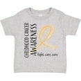 thumbnail image 3 of Inktastic Childhood Cancer Awareness Fight, Care, Cure Boys or Girls Toddler T-Shirt, 3 of 5