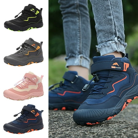 Boys Sneakers Kids Barefoot Shoes Boys Girls Sneakers Splay Shoes Running Kid Shoes Black 6 Years-7 Years