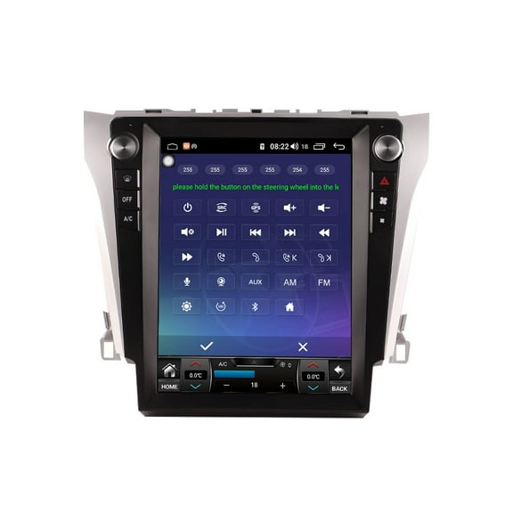 SNATEEN 12.1 inch Carplay Screen/Radio/Multimedia Player for Toyota Camry 2012-2017 Universal Car Navigation/GPS Upgrade Headunit Android Display 1080P Touch Screen Receiver Replace System