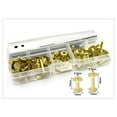 thumbnail image 3 of WINDLAND Red Copper/ Brass 0.55/0.75Inch Tubular Cap Rivets Studs for Leather Crafting, 3 of 9