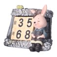 thumbnail image 4 of Calendario de casa de conejo, calendario de conejo de uso múltiple exquisito decorativo DIY para colega para amigos para sala de estar para dormitorioCostumes Fyydes Descripción de la referencia, 4 of 6