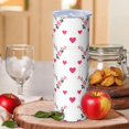 thumbnail image 2 of Pioneer Flower Floral Print Pattern 20oz Skinny Tumbler with Straw & Lid, Double Wall Vacuum Insulated Cup, Leak-Proof, Cup Holder Friendly, Hot 6H Cold 12H, 2 of 6